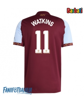 Aston Villa Ollie Watkins #11 Tricou Fotbal Replică 2025-26 Barbati Acasa